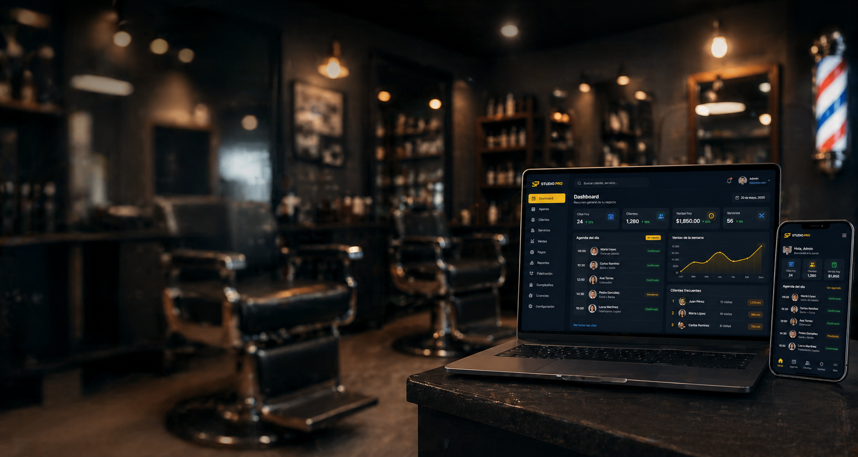 Vista previa de Studio Pro Business